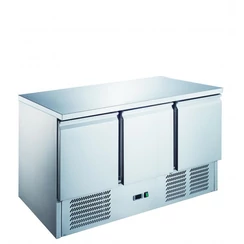 KH-S903TOP | Trojdverový chladený pracovný stôl
